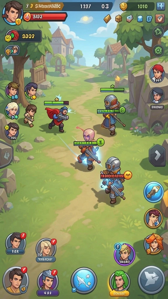 Gameplay yang seru dan penuh tantangan.