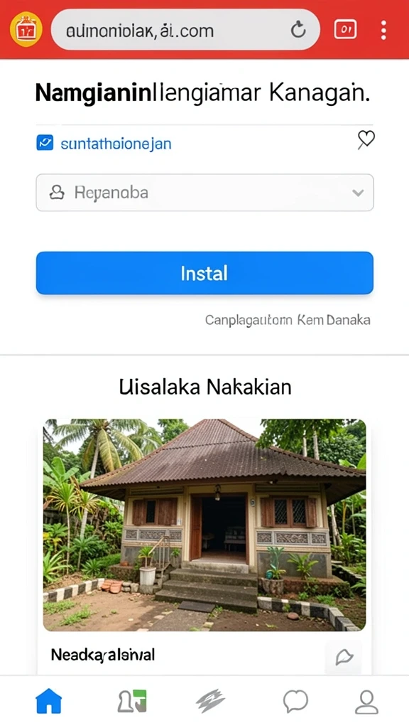 Pemandangan seru saat pertandingan sedang berlangsung.