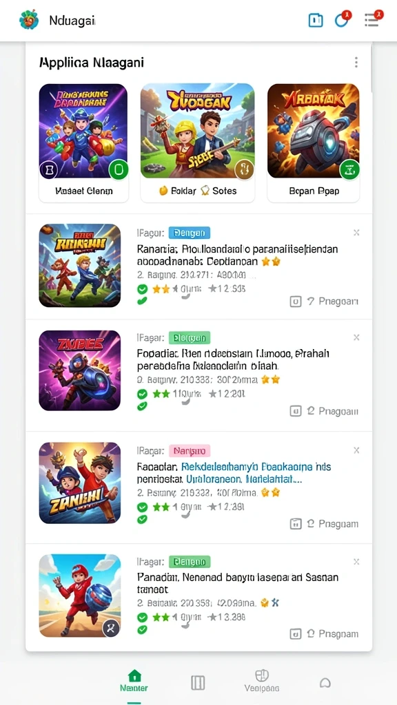 Screenshot memperlihatkan mode permainan kompetitif yang mengasyikkan.