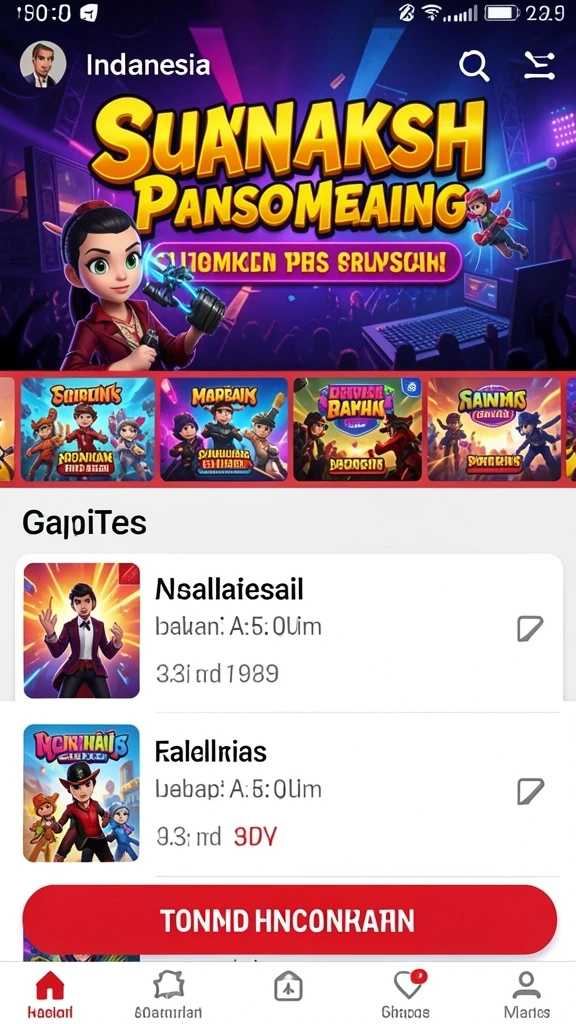Screenshot yang menunjukkan aksi seru saat menyelesaikan misi.