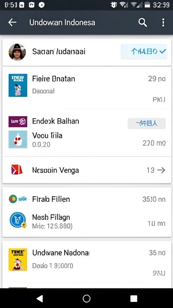 Tampilan antarmuka pengguna yang menarik dan mudah dinavigasi.
