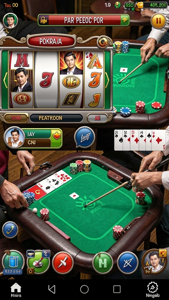 Tampilan dashboard yang intuitif dan menarik.