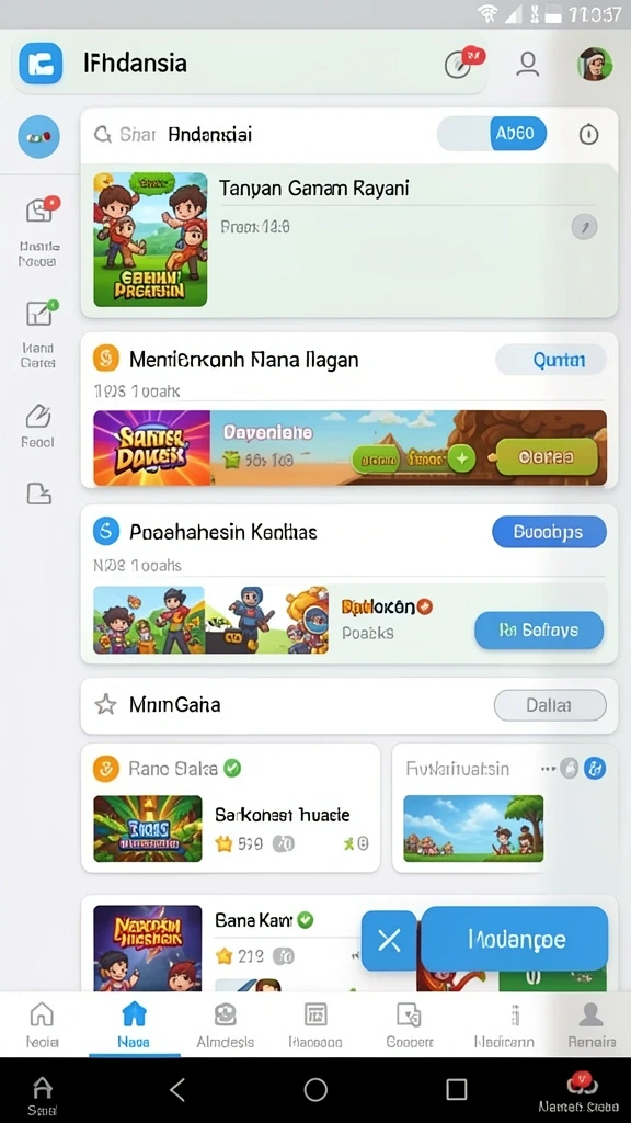 Menu pilihan tema yang bervariasi dan menarik.