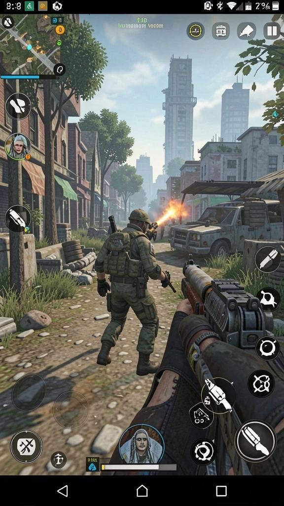 Mode multiplayer yang memungkinkan bermain bersama teman.