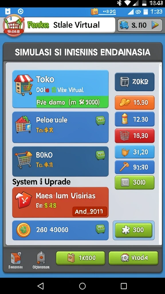Tangkapan layar menunjukkan mode multiplayer dengan teman-teman.