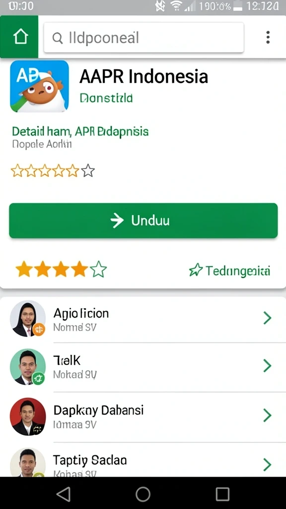 Tampilan antarmuka yang intuitif dan ramah pengguna.