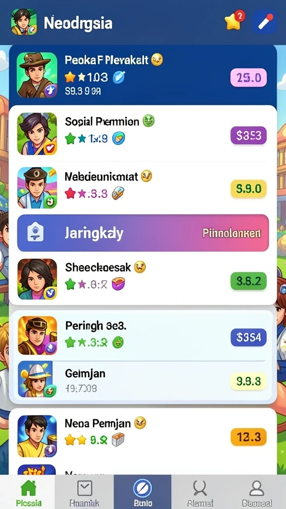 Tampilan antarmuka yang ramah pengguna.