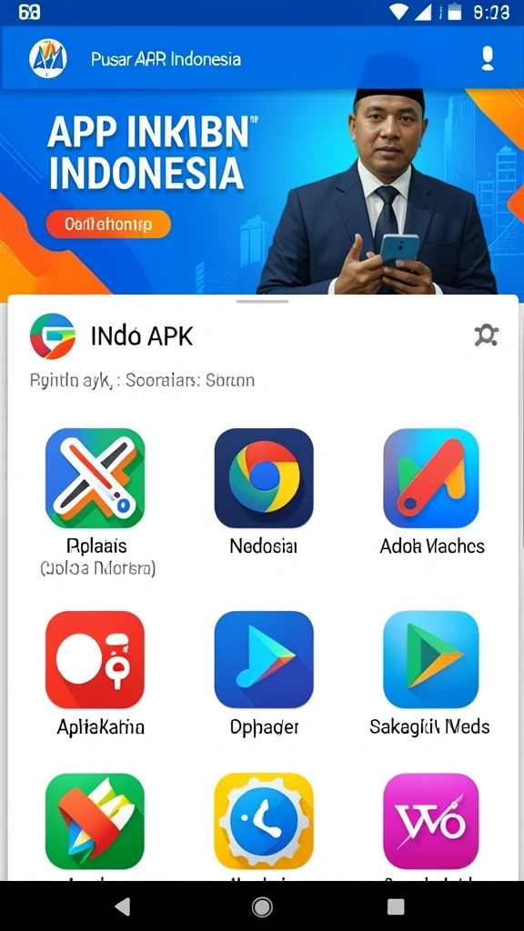 Tangkapan layar antarmuka pengguna yang menarik.