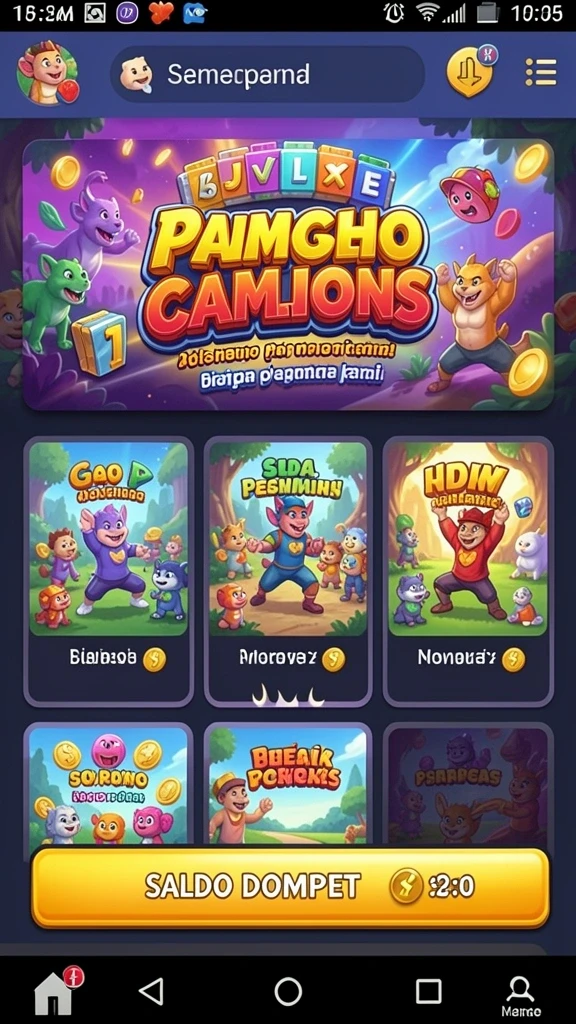 Fitur mode permainan baru yang menghibur dan menantang.