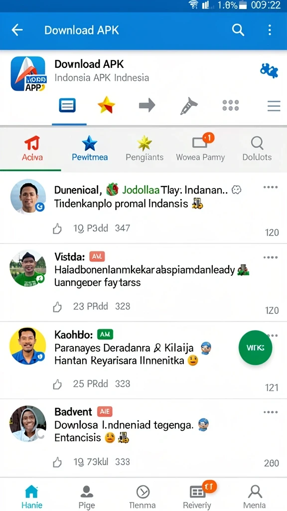 Tampilan antarmuka utama HR89 yang menarik.
