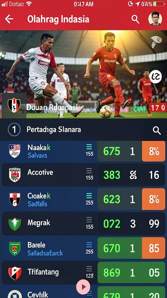 Pengguna bersaing dalam leaderboard untuk meraih posisi tertinggi.