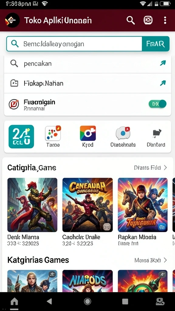 Mode permainan baru yang menambah keseruan bermain.
