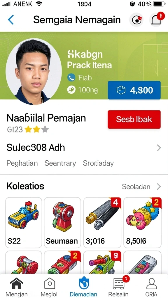 Grafis berkualitas tinggi yang memikat perhatian.