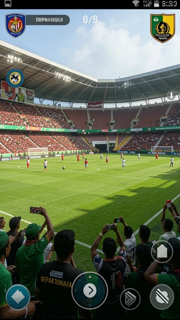 Tampilan antarmuka utama yang menarik.