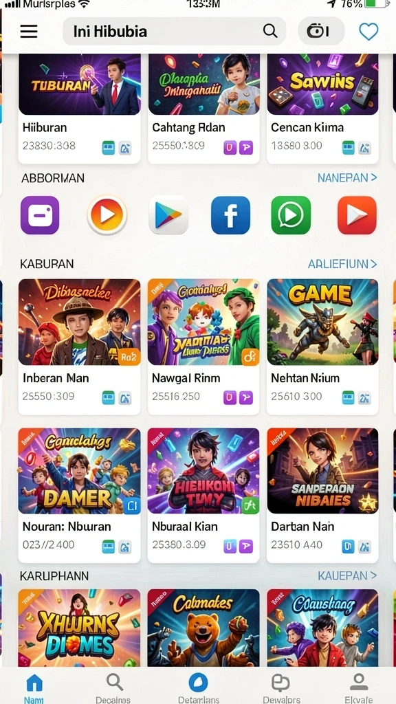 Tampilan antarmuka yang menarik dan mudah dipahami.