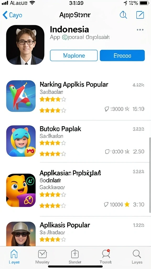Hadiah menarik untuk setiap kemenangan yang diraih.