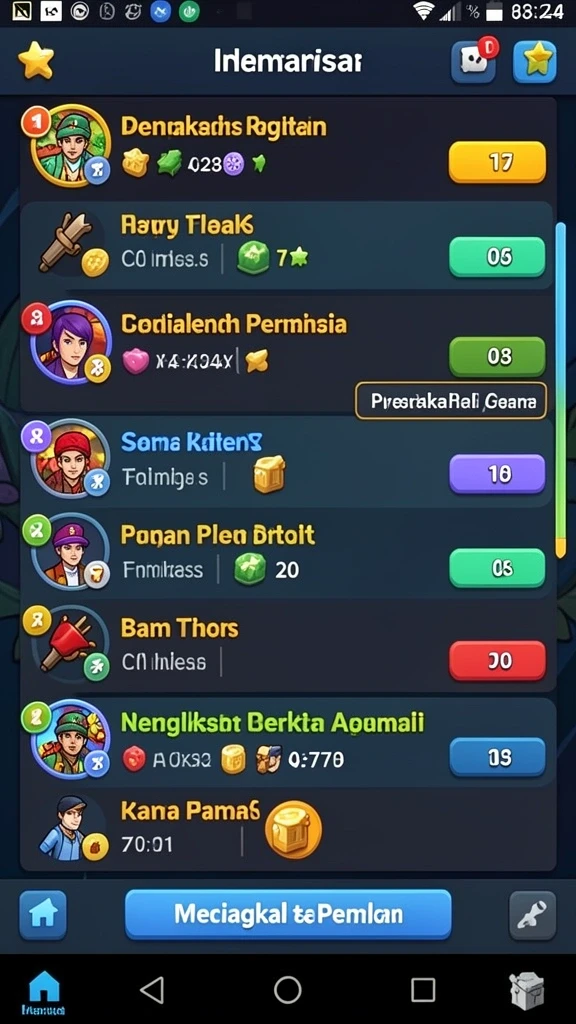 Antarmuka pengguna yang sederhana dan intuitif.