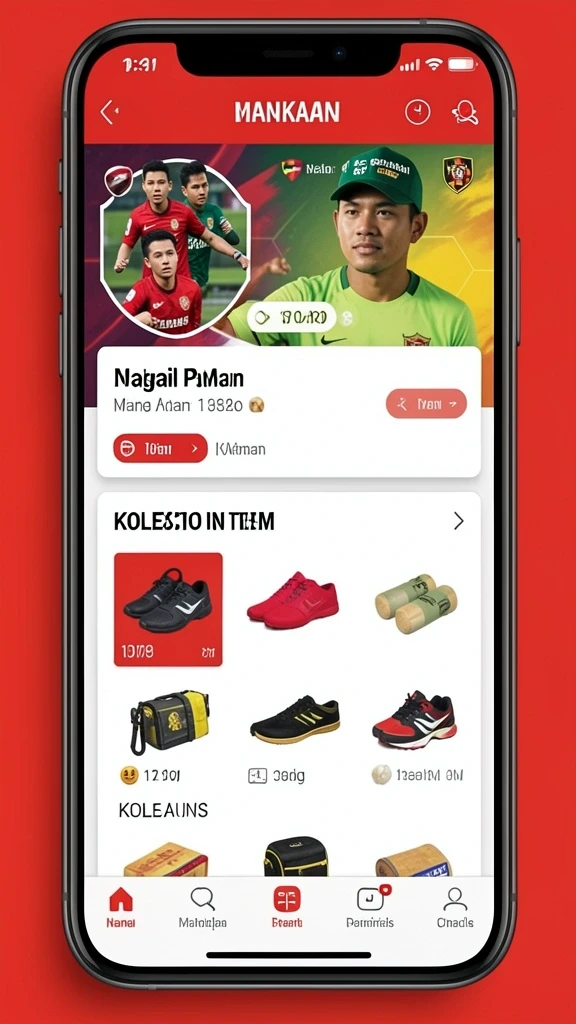 Tampilan antarmuka yang menarik dan user-friendly.
