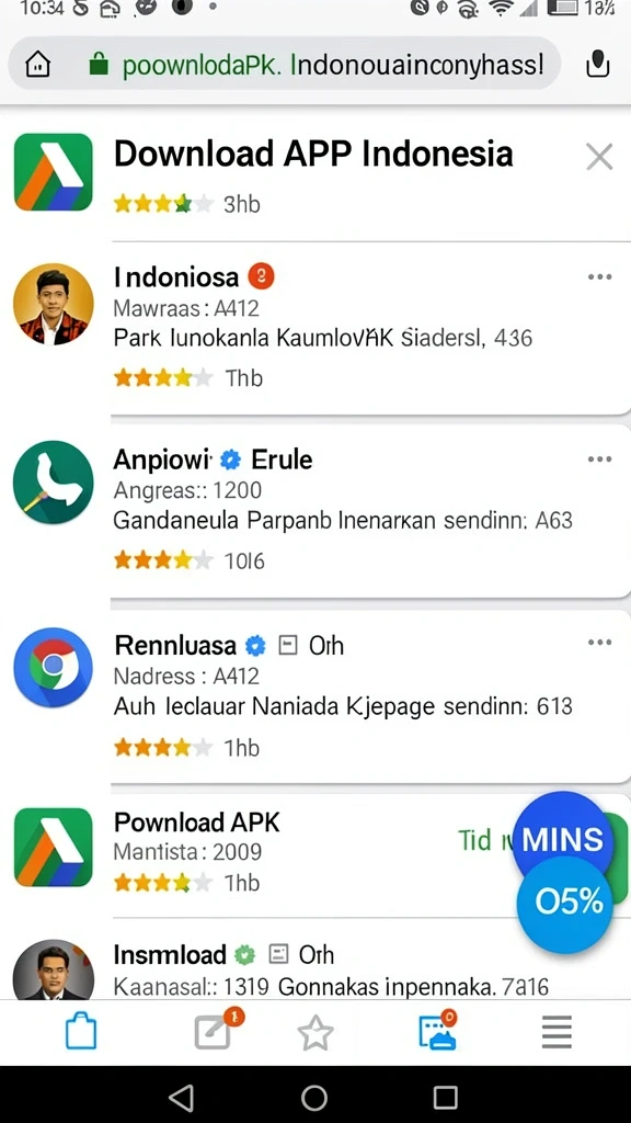Statistik permainan yang jelas dan informatif.