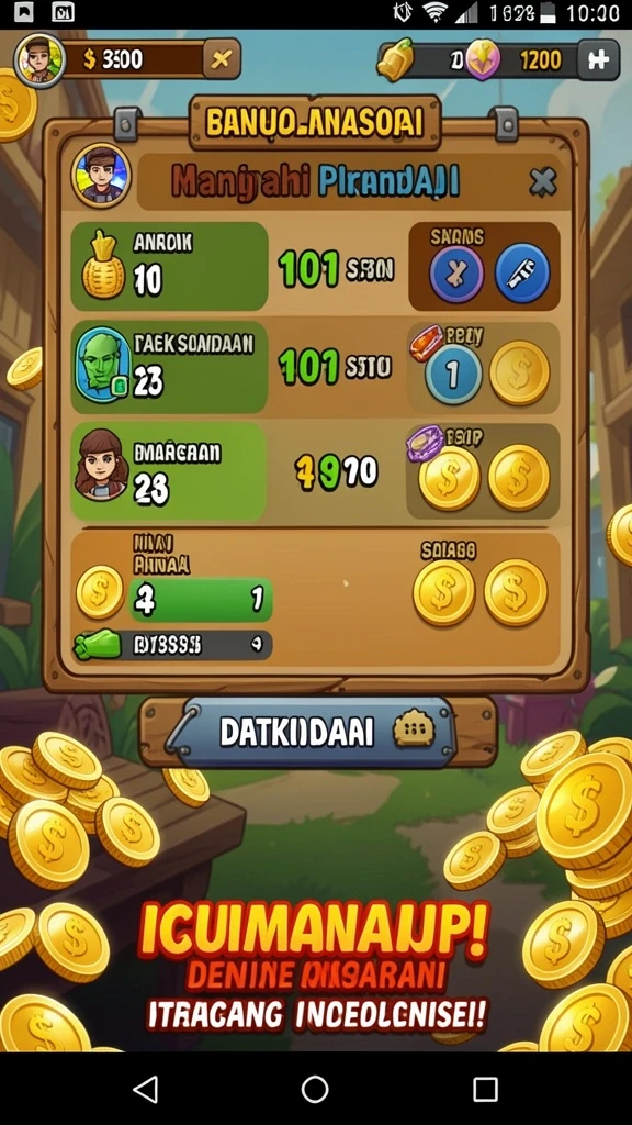 Berbagai pilihan permainan slot dengan tema beragam.