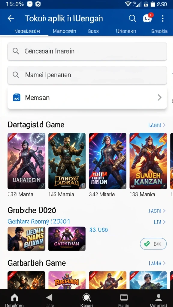 Pilihan permainan yang beragam dan menarik untuk semua usia.