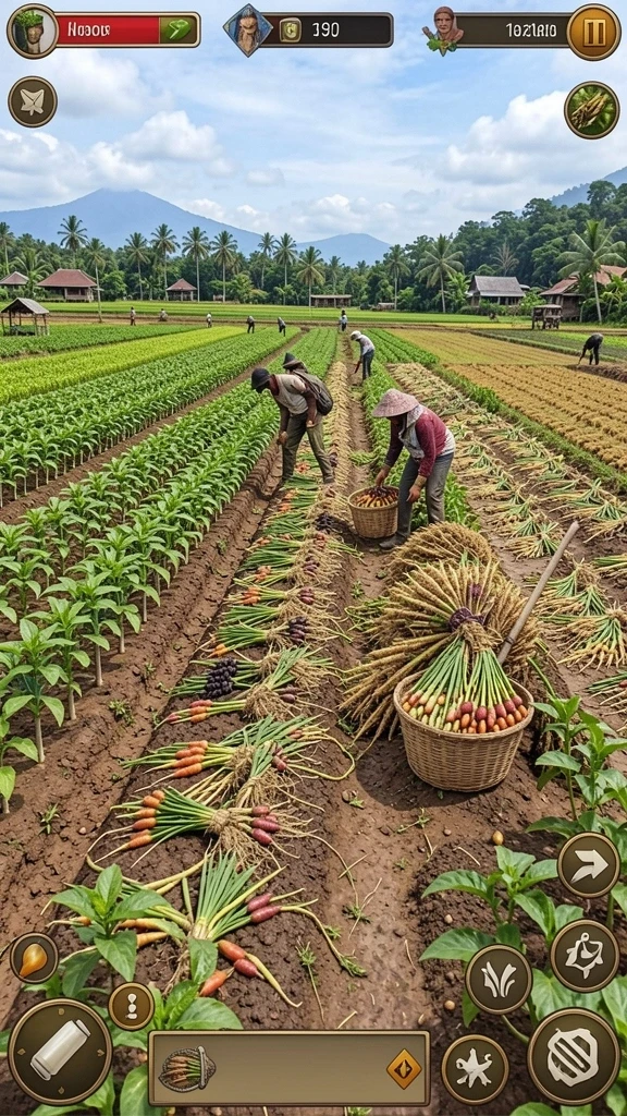 Berbagai pilihan karakter untuk dipilih.