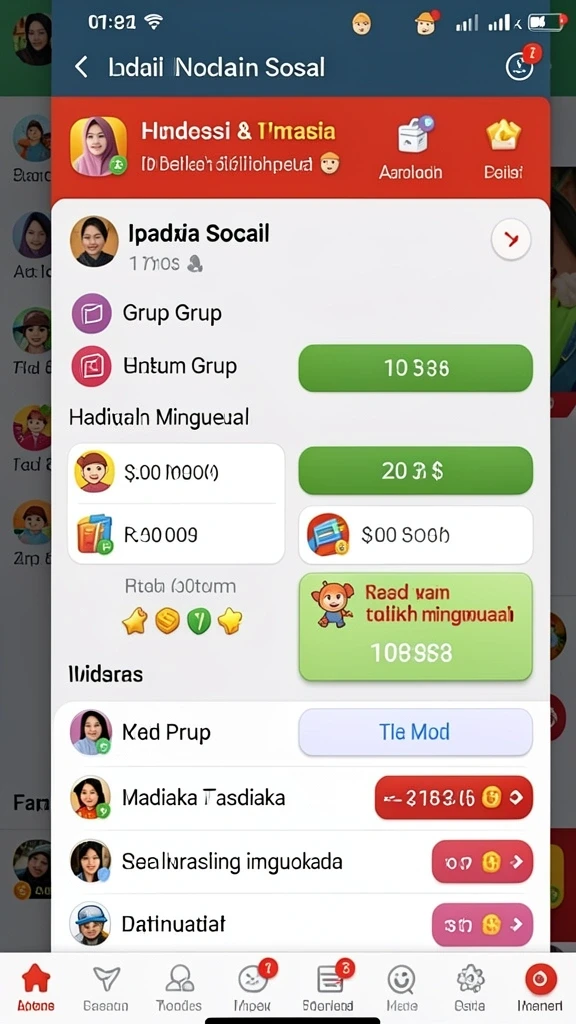 Tangkapan layar menampilkan berbagai mode permainan yang tersedia.