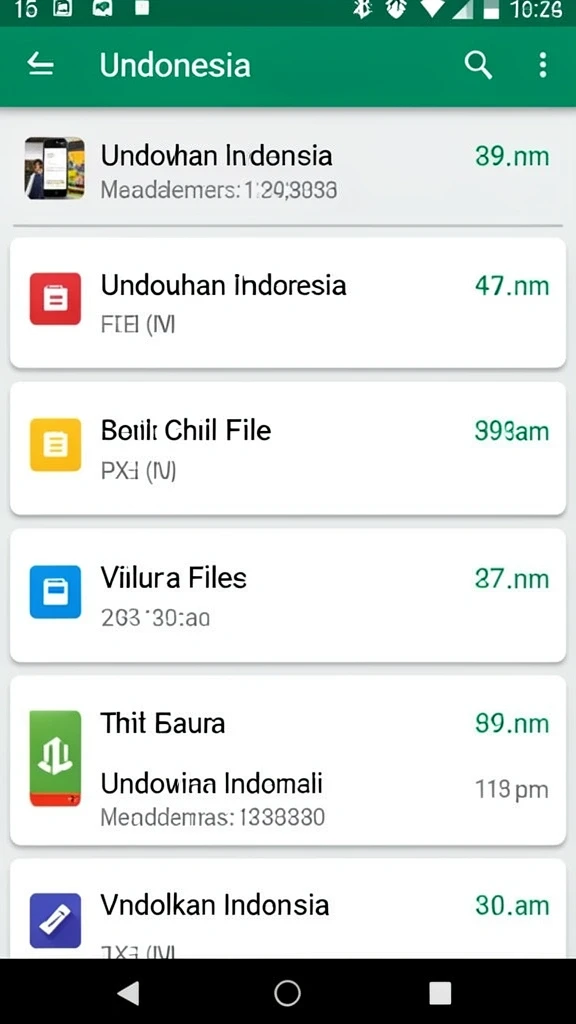 Tangkapan layar antarmuka pengguna yang menarik.