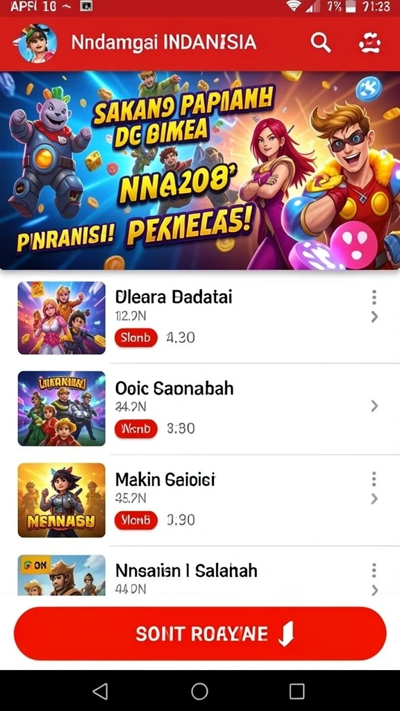 Level permainan yang menantang dan bervariasi.