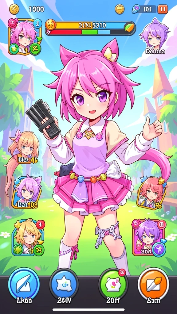 Mode permainan multiplayer yang seru dan interaktif.
