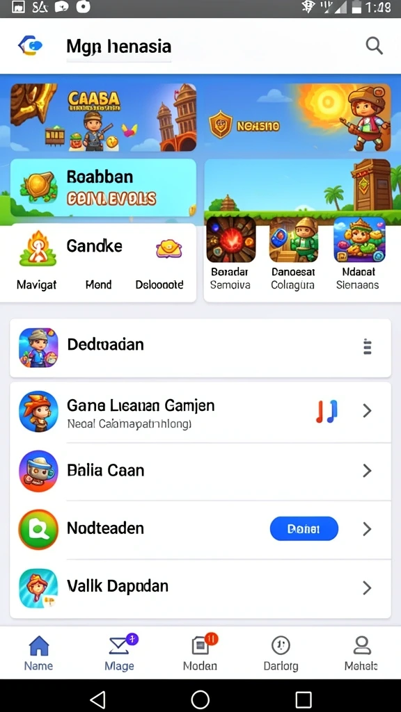Fitur interaktif yang memungkinkan komunikasi antar pemain.