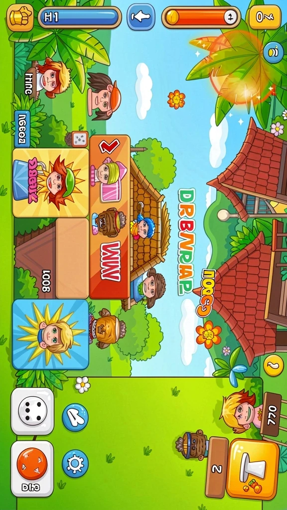Tampilan slot yang menarik dan berwarna.