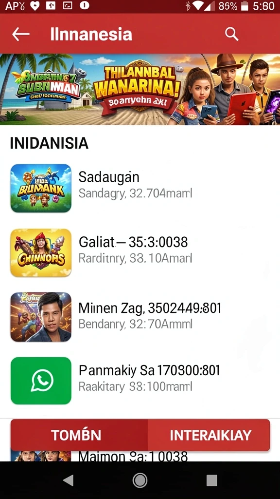 Leaderboards untuk bersaing dengan pemain lain.