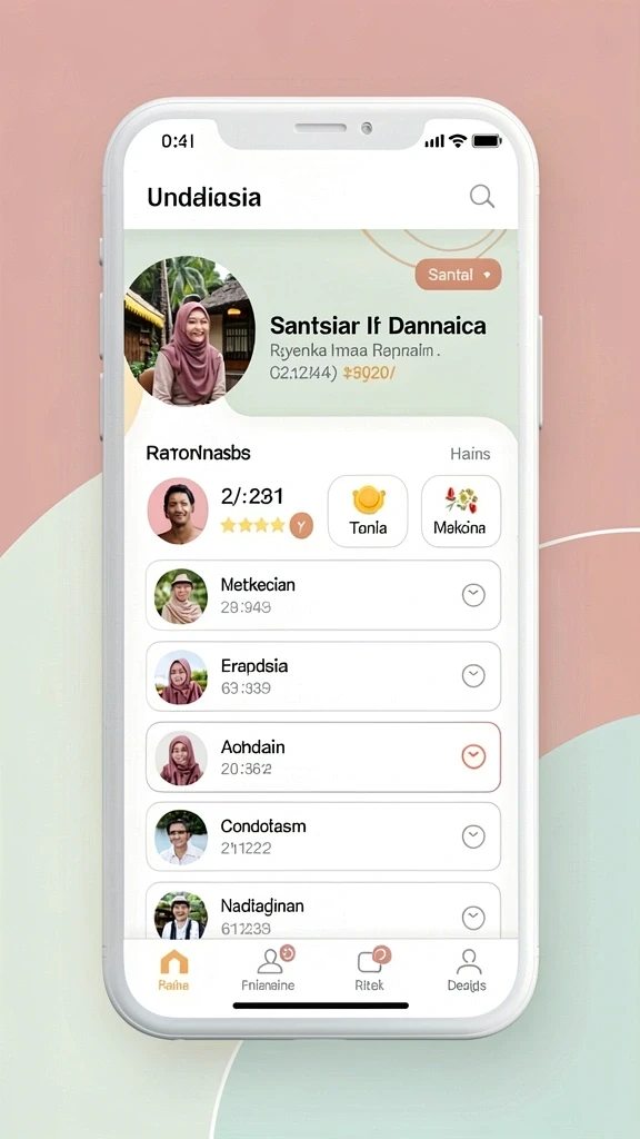 Tampilan antarmuka yang menarik dan ramah pengguna.