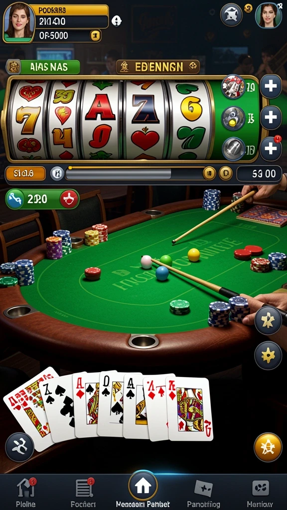 Tampilan awal aplikasi yang menarik dan user-friendly.
