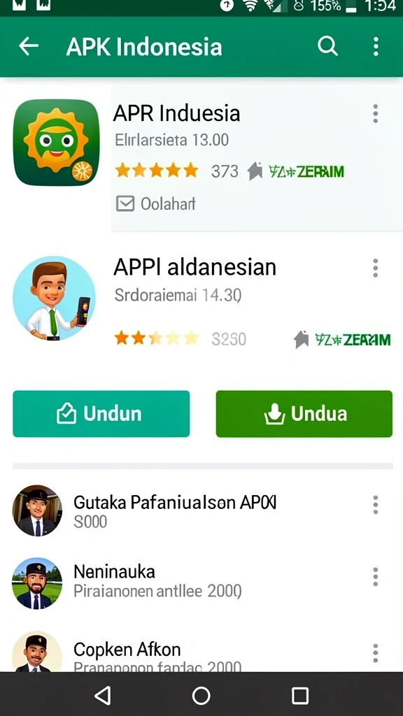 Gambaran dunia petualangan yang kaya detail dan warna.