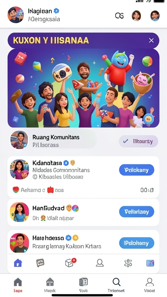Tampilan utamanya yang menawan dan user-friendly.