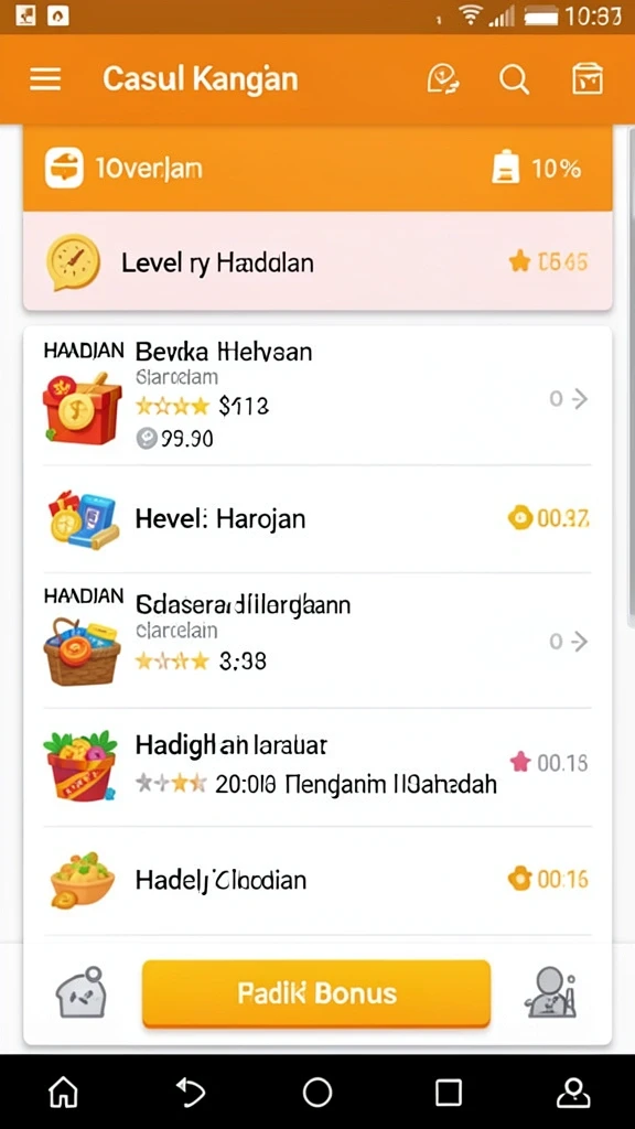 Mode permainan kompetitif yang seru.
