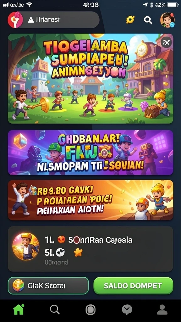 Tampilan antarmuka yang intuitif dan mudah digunakan.