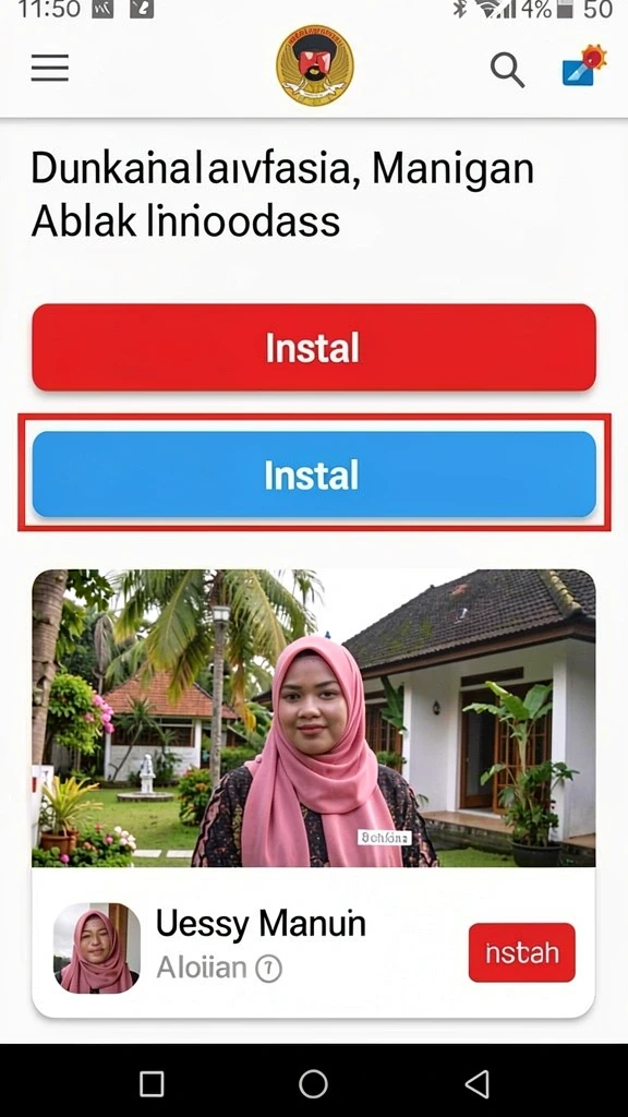 Tampilan antarmuka yang menarik dan mudah dinavigasi.